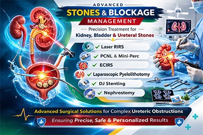 Kidney stone laser surgery treatment India - Dr. Paras Singhal